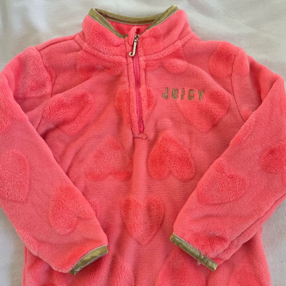 18 month juicy couture fleece euc